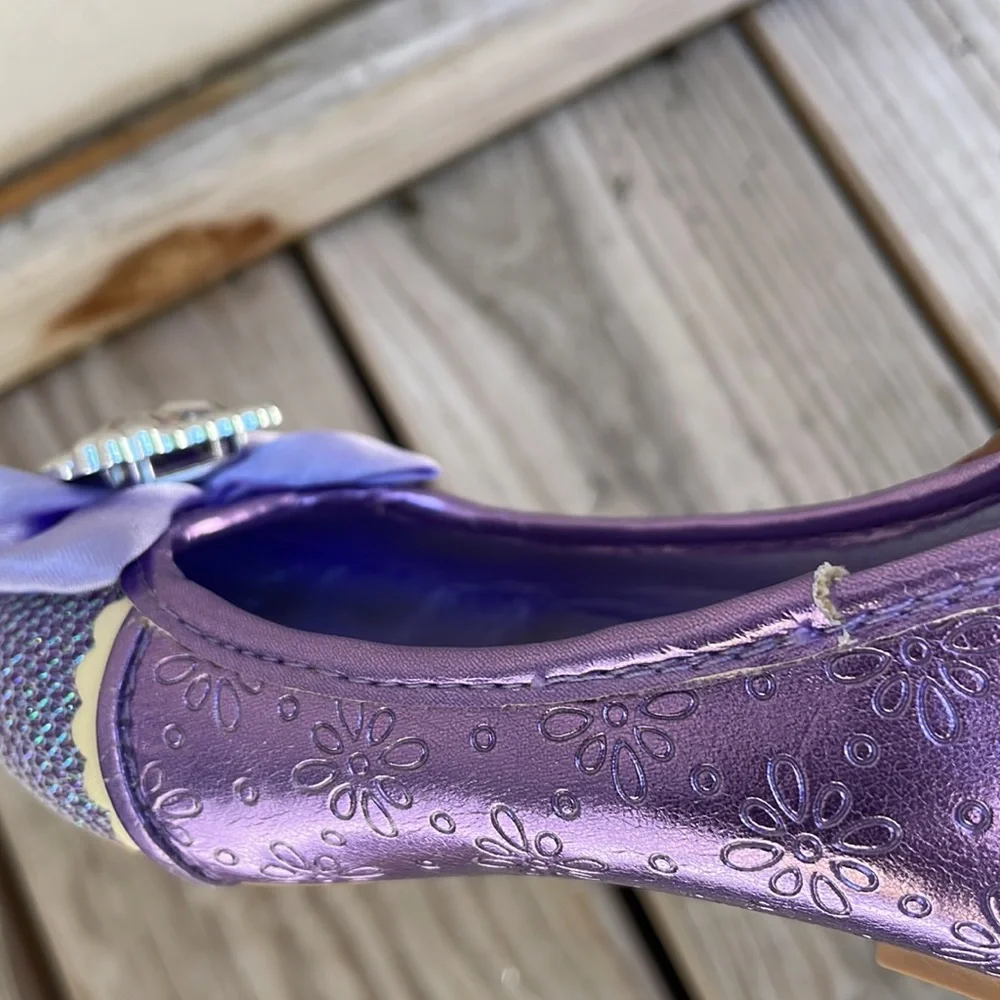 Disney- Sophia the First Dress Up Shoes Size 7/8